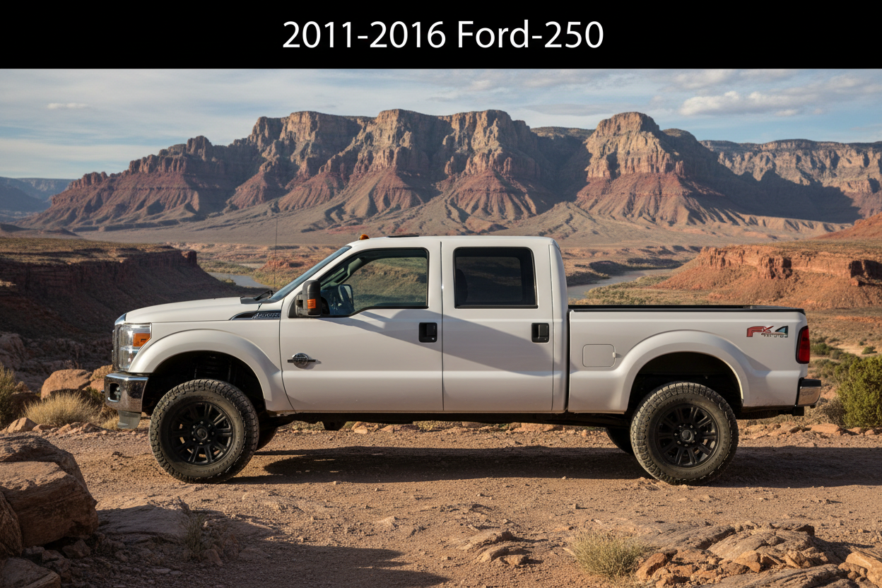 2011-2016 Ford F-250 fitment for Vicrez Mud Flaps Rock Guard