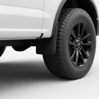 Vicrez Mud Flaps Front & Rear Set – Matte Black finish on Ford F-150