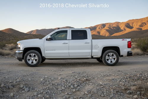 2016-2018 Chevrolet Silverado fitment for Vicrez Replacement Front Grille vz104456