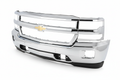 Sample image — Vicrez Chrome Front Bumper Impact Bar vz104453 for Chevrolet Silverado 2016-2018