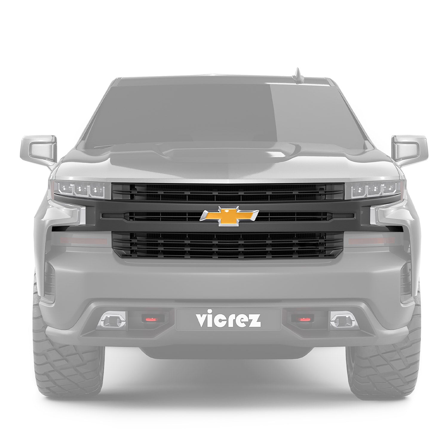 2019-2021 Chevrolet Silverado Replacement Front Grille | Vicrez vz104484