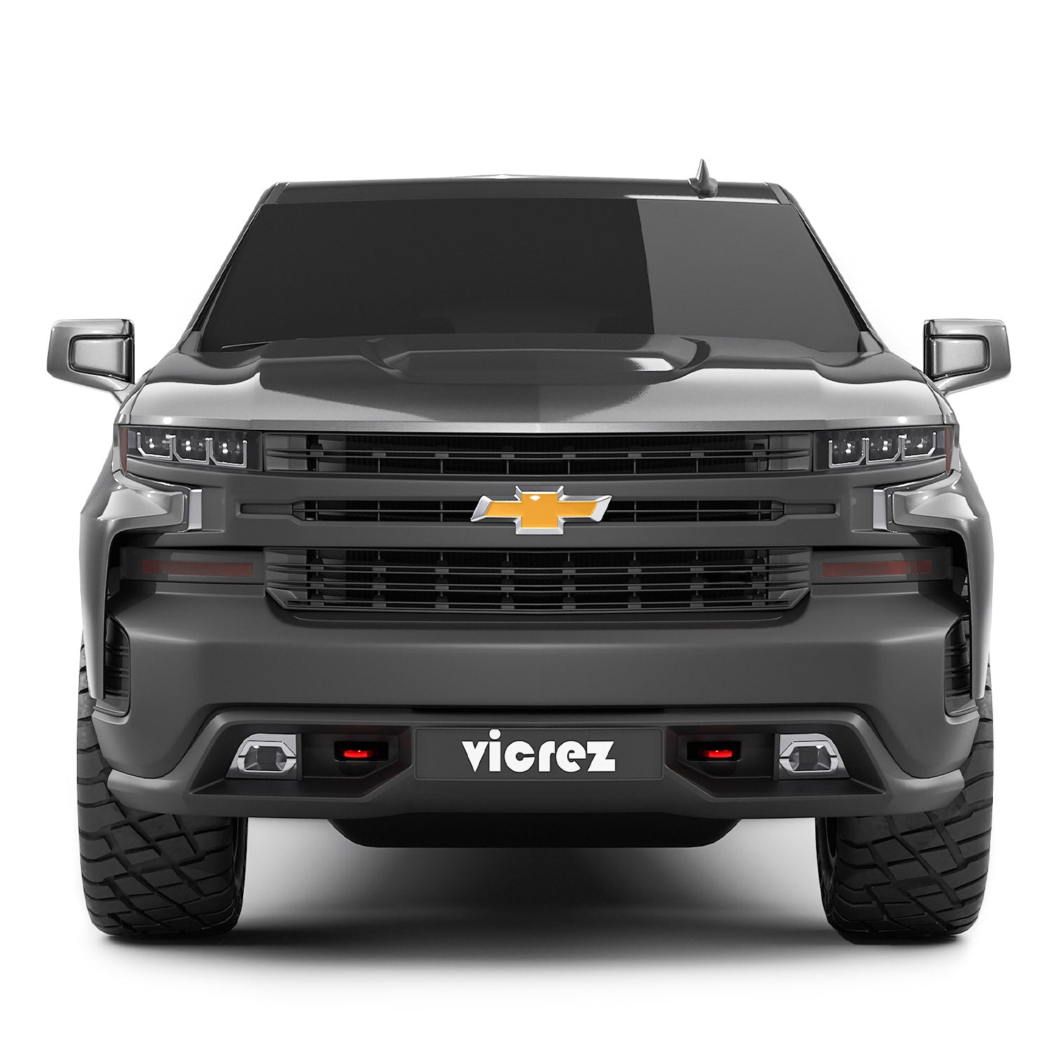 2019-2021 Chevrolet Silverado Replacement Front Grille | Vicrez vz104484