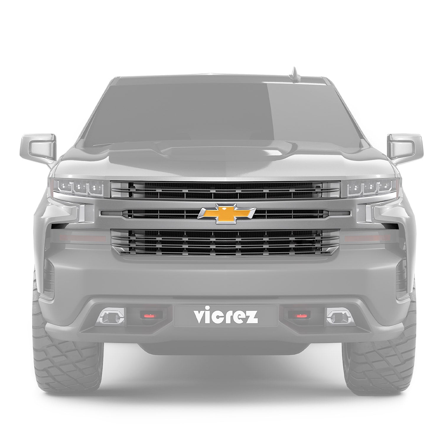 2019-2021 Chevrolet Silverado Replacement Front Grille | Vicrez vz104485